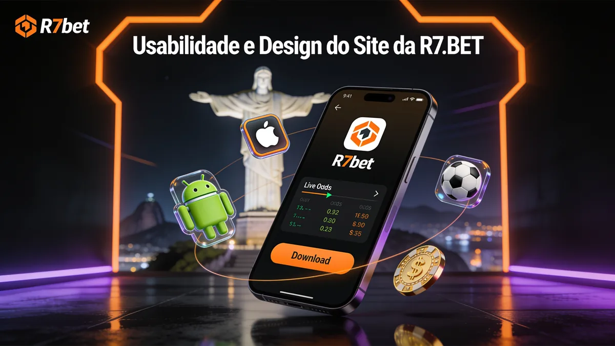 Usabilidade e Design do Site da R7.BET para jogadores no Brasil